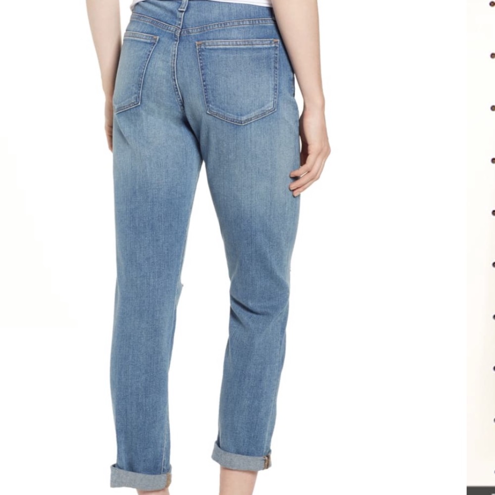 Caslon Arden Boyfriend High Waist ripped Jeans - Picture 8 of 8